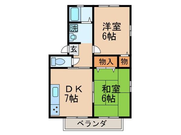 ステーブルハイツ鬼津の物件間取画像